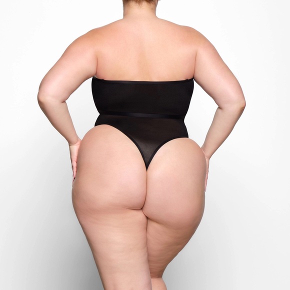 NWT Skims Sheer Sculpt Bandeau in Onyx - Picture 7 of 8